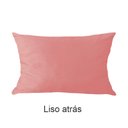Ver imagem 6 de Kit 2 Capas para Almofada Drapeada em Veludo Retangular Rose