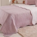 Ver imagem 5 de Kit Cobre Leito Casal Ultra Lisse Lisa New 210x230cm Mauve