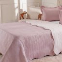 Ver imagem 4 de Kit Cobre Leito Casal Ultra Lisse Lisa New 210x230cm Mauve