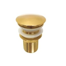 Válvula Ralo Click Pop Up Luxo Inteligente para Cuba Dourado - 1