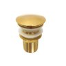 Válvula Ralo Click Pop Up Luxo Inteligente para Cuba Dourado - 1