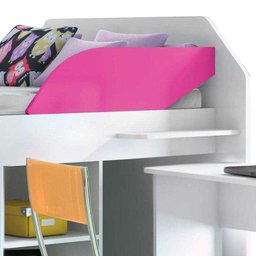 Cama Sleep Teen - Santos Andirá - Branco / Fucsia / Lilas - 5