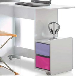 Cama Sleep Teen - Santos Andirá - Branco / Fucsia / Lilas - 7