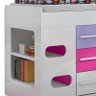 Cama Sleep Teen - Santos Andirá - Branco / Fucsia / Lilas - 3