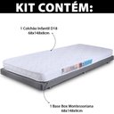 Ver imagem 2 de Mini Cama Montessoriana Solteiro + Colchão Infantil 148x68x17cm BF Colchões