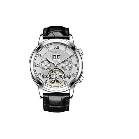 Relógio Masculino Luxo Wishdoit Automático Wsd-8809z Aço