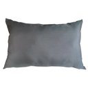Ver imagem 1 de Almofada De 1 Metro Cheia Happy Line Almofada Retangular Cheia de 1 metro x 0,60 cm Decorativa Cinza