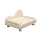 Ver imagem 4 de Mini Sofá Cama Divã Pet Cães e Gatos Orgânico Confortável e Reforçado Bouclé