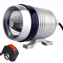 Ver imagem 2 de Kit 2x Farol Milha Universal Led Cree U5 Auxiliar Moto com Interrruptor