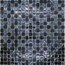 Ver imagem 1 de Pastilha de Vidro para Cozinha Banheiro Preto Mescla 30x30cm