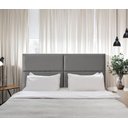 Ver imagem 2 de Cabeceira Sevilha 160cm para Cama Box Queen em Tecido Tipo Linho