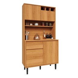 Armário de Cozinha Completa 4 Portas 1 Gaveta Easy Movelove - 5