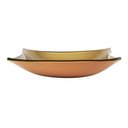 Ver imagem 4 de Cuba Dourado De Vidro Cq39Cm +Torneira Link +Válvula Click