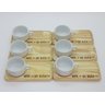 Kit Jogo 6 Xícaras Café Hotel 100ml C/ Pires Pinus - Porcelana Branca - 2
