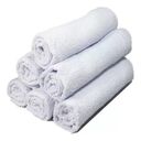 Ver imagem 1 de Kit 5 Toalhas Rosto Branca Salão Algodão Leve Macia