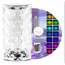 Ver imagem 4 de Luminária Noturna Infantil Abajur Cristal Touch USB com 16 Cores RGB e Controle Remoto Bivolt