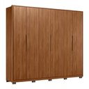 Ver imagem 1 de Guarda Roupa Casal Atrice 6 Portas com Pés - Demartêz