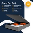 Ver imagem 7 de Cama Box Baú com Colchão de Molas Ensacadas Ortobom One Face Plenno Superpocket Casal 138cm