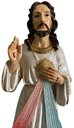 Ver imagem 2 de Imagem De Jesus Misericordioso Em Resina Especial 30 Cm