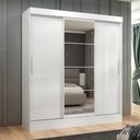 Ver imagem 1 de Guarda-Roupa Casal com Espelho 3 Portas 2 Gavetas Istambul Espresso Móveis