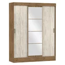 Ver imagem 3 de Guarda-Roupa Casal com Espelho 3 Portas 2 Gavetas Istambul Yescasa