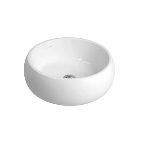 Cuba de Apoio Redonda 40cm sem Mesa L12040 Branco Deca Deca Loucas