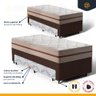 Cama Box com Colchão de Molas Ensacadas Classic Pocket + Auxiliar de Espuma Unique Solteiro 88cm - 4