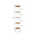 Ver imagem 5 de Estante Cantoneira Kappesberg Estilo Industrial Li022 Cor Canela/branco