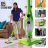 VAPORIZADOR 220V MOP HIGIENIZADOR 5 EM 1 H2O LIMPADOR CARPETES VIDROS JANELAS PASSADEIRA PRO VERDE - 2