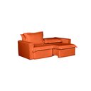 Ver imagem 2 de Sofá Cama Casal Retrátil e Reclinável em Linho Sofatec