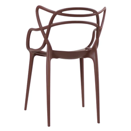 Conjunto Sala de Jantar Mesa Tampo Madeira Giratória + 6 Cadeiras Alegra Jardim - 4