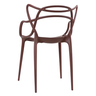 Conjunto Sala de Jantar Mesa Tampo Madeira Giratória + 6 Cadeiras Alegra Jardim - 4