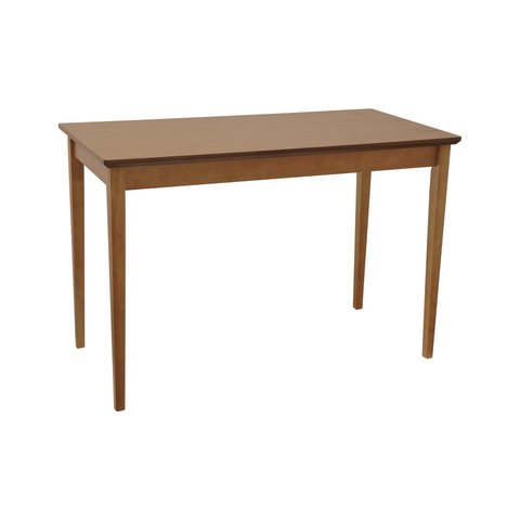 Mesa de Jantar Barcelona Madeira Maciça - Amêndoa - Tampo 120x60cm Laminado Cinamomo
