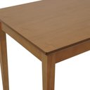 Ver imagem 4 de Mesa de Jantar Barcelona Madeira Maciça - Amêndoa - Tampo 120x60cm Laminado Cinamomo