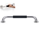 Ver imagem 1 de Barra de Apoio 30cm Inox Suporte Antiderrapante Banheiro Box Idoso Gestante Criança Cadeirante Casa