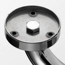 Ver imagem 4 de Barra de Apoio 30cm Inox Suporte Antiderrapante Banheiro Box Idoso Gestante Criança Cadeirante Casa