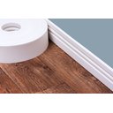 Ver imagem 2 de Rodapé Eva Flexível Autoadesivo 7cm X 1cm Napoli 60 Metros