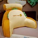 Ver imagem 4 de Travesseiro Multifuncional de Descanso e Apoio Laranja