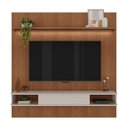 Ver imagem 2 de Painel para Tv até 75 Polegadas Grécia 1 Porta Cinamomo/off White - Pnr Móveis