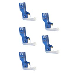05 Pé Calcador de Teflon Pesponto Compensado para Maquina Reta Industrial Lado Direito 2mm Tcr-1/16n - 2