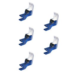 05 Pé Calcador de Teflon Pesponto Compensado para Maquina Reta Industrial Lado Direito 2mm Tcr-1/16n - 3