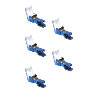05 Pé Calcador de Teflon Pesponto Compensado para Maquina Reta Industrial Lado Direito 2mm Tcr-1/16n