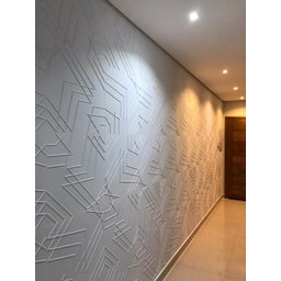 Placa Painel Revestimento Parede Original Decoração Flexivel Impermeavel Textura Sustentavel 50cmx50 - 7