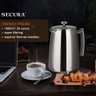 Secura Prensa Francesa em Aço Inoxidável 34oz com Filtro Extra (prata) - 2