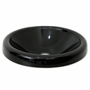 Ver imagem 1 de Cuba c/ Aba 420x420mm Vidro Temp Banheiro Lavabo Preto 4045