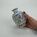 Ver imagem 2 de Vaso Decorativo de Cerâmica Color 12x8x8cm Enfeite Sala Mesa Estante Aparador