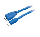 Ver imagem 1 de Cabo Usb 3.0 Tipo C X Micro B - 1m