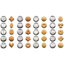 Ver imagem 4 de Maquina Biscoiteira Aluminio para Cookies e Bolacha Kit com 20 Discos e 4 Bicos Confeitaria Confeita
