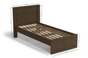 Ver imagem 4 de Cama de Solteiro Kappesberg Jacaranda para Colchão de 188x88 cm