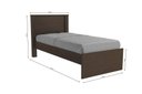 Ver imagem 3 de Cama de Solteiro Kappesberg Jacaranda para Colchão de 188x88 cm